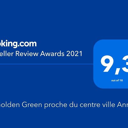 Le Golden Green A 5Min Du Centre-Ville Avec Parking Privatif Gratuit Annecy Exteriör bild