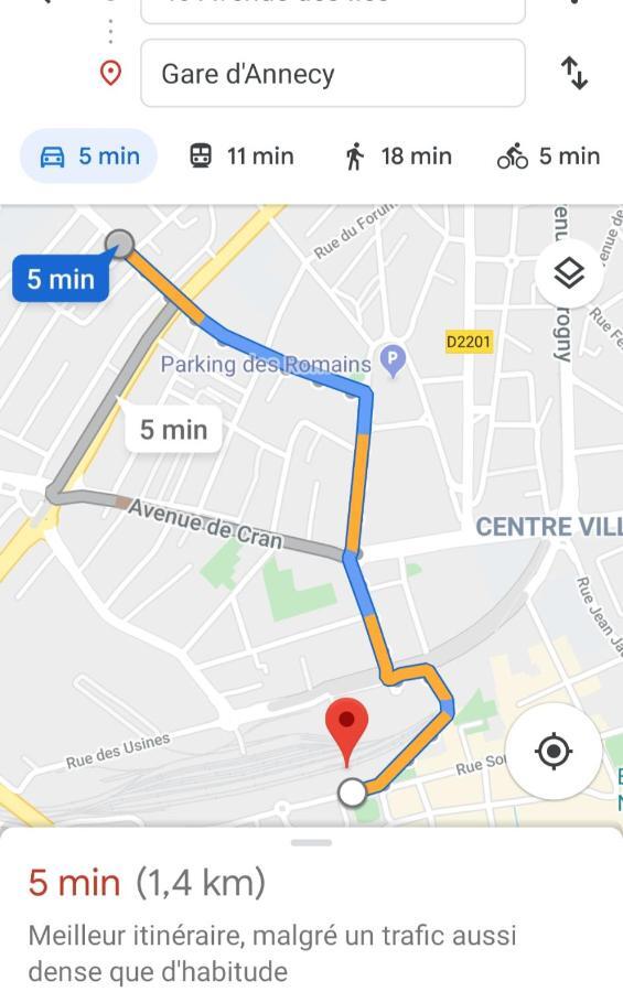 Le Golden Green A 5Min Du Centre-Ville Avec Parking Privatif Gratuit Annecy Exteriör bild